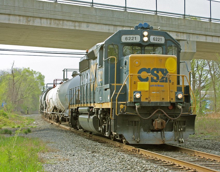 Photo of CSX GP-40-2 6221 at Schenectady NY