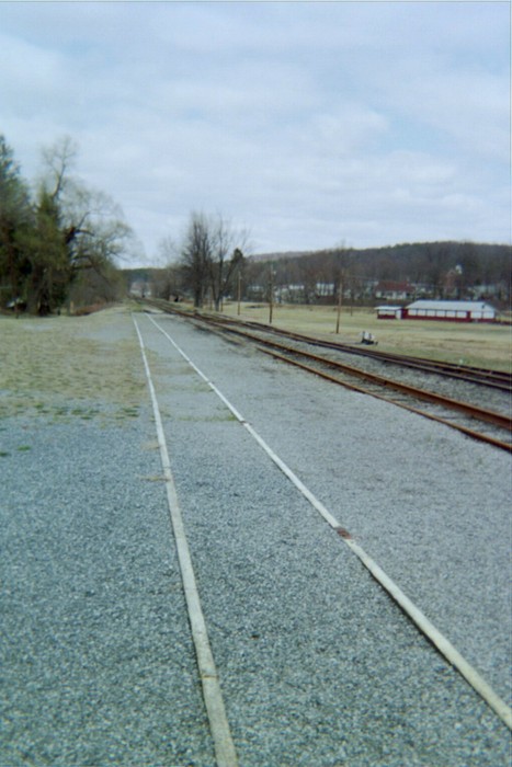 Photo of looking away of the station