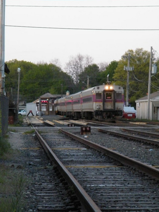 Photo of MBTA train 136