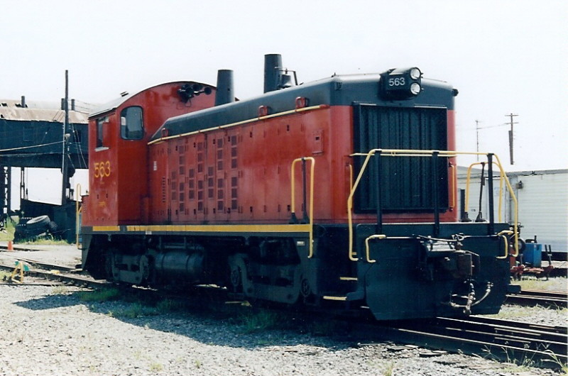 Photo of Morristown & Erie #563 SSB1200; (leased to NYNJ Rail); Greenville, NJ