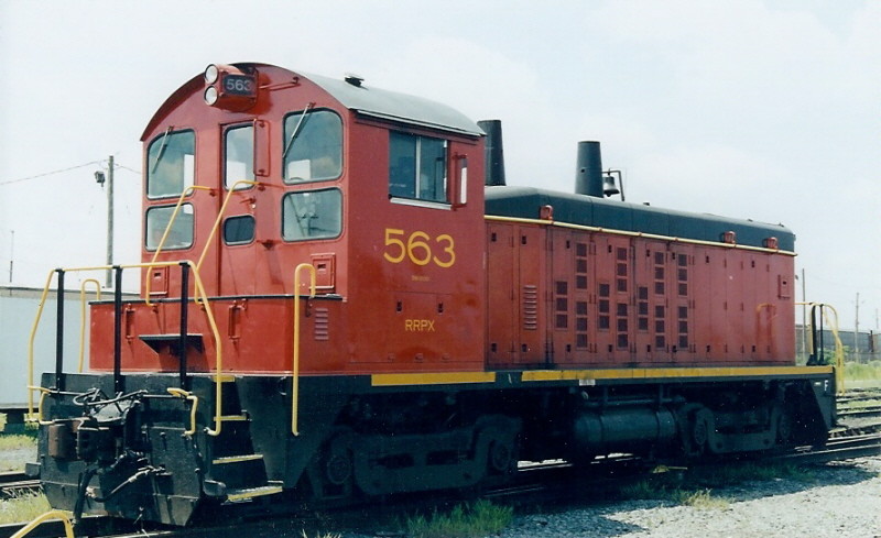 Photo of Morristown & Erie #563 SSB1200; (leased to NYNJ Rail); Greenville, NJ