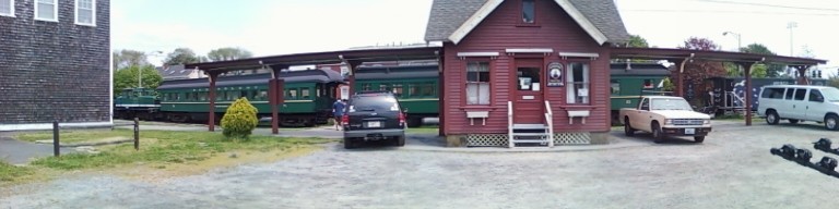 Photo of Train and Depot