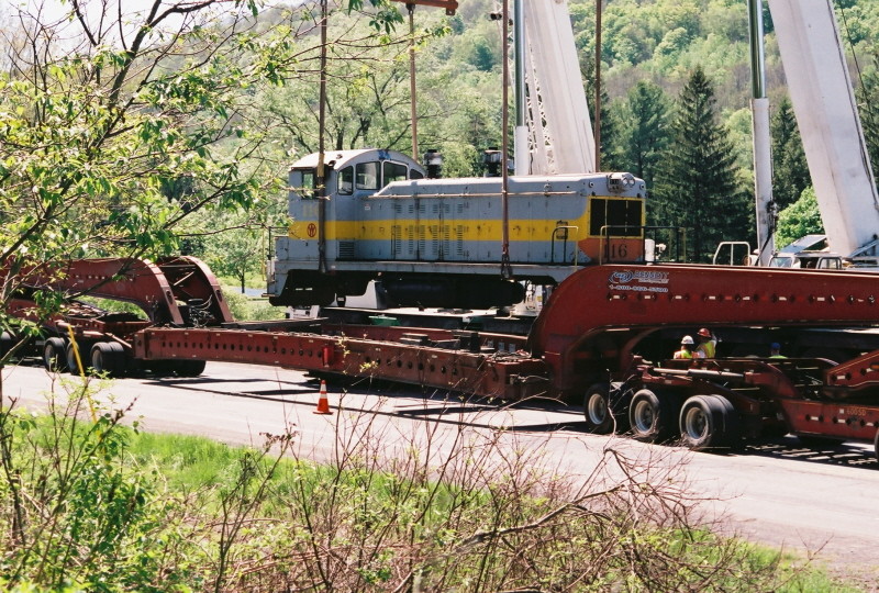 Photo of NYO&W #116 [NW2]; move to Delaware & Ulster RR, NY (12)