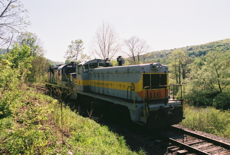 Photo of NYO&W #116 [NW2]; move to Delaware & Ulster RR, NY (24)
