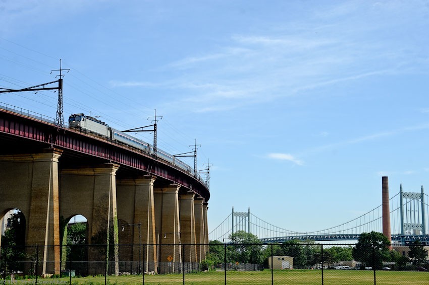 Photo of Northeast Regional train in Bronx NY