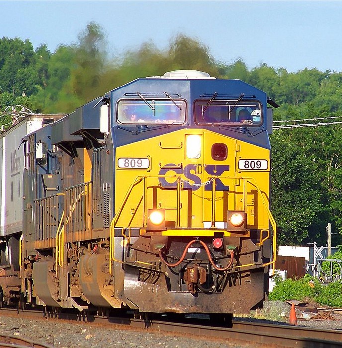 Photo of CSXT 809 Eastbound at Chatham, NY