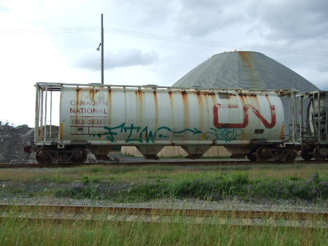 CNLX 7611 Covered hopper: The GreatRails North American Railroad Photo ...