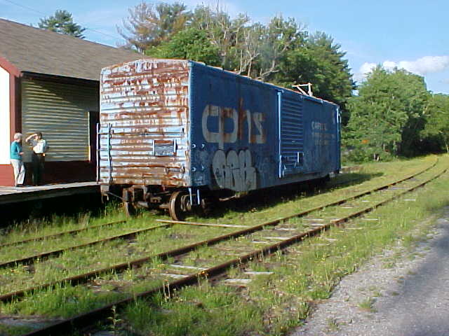 Photo of Boston&Maine Boxcar at Potter Place NH