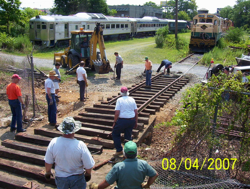 Photo of Track  laying