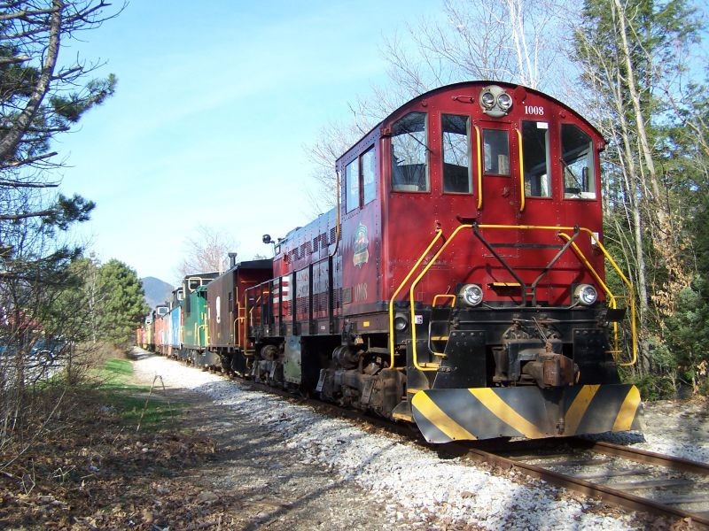 Photo of Caboose Train April 2009