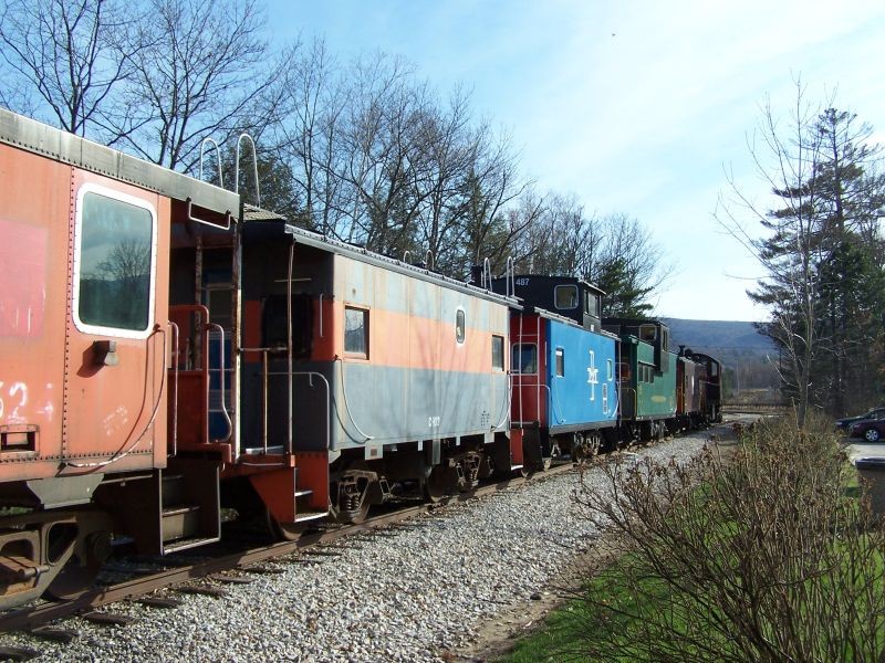 Photo of Caboose Train April 2009