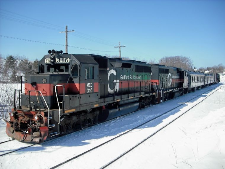 Photo of Waterville work train