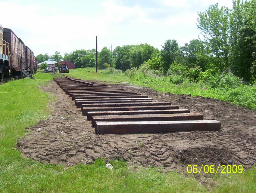 Photo of Track  laying