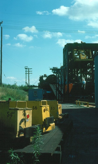Photo of CO Rotating Coal Loaders and Electric Shuttle Carts