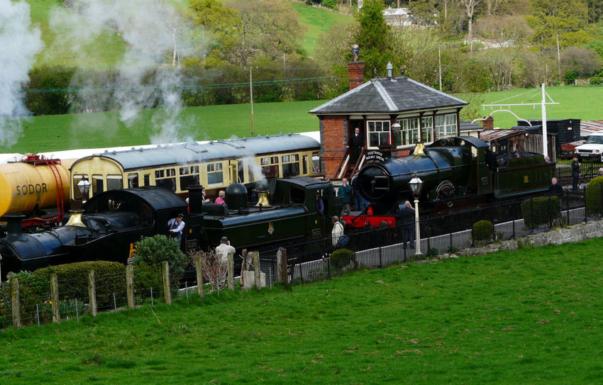 Photo of A scene at Carrog Station