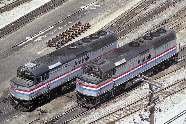 Photo of Amtrak Chicago Yards