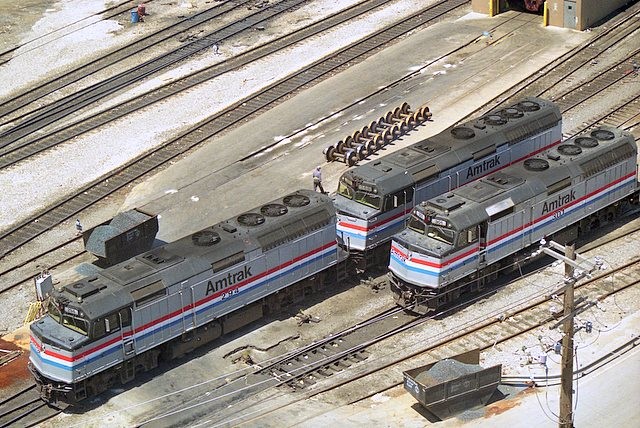 Photo of Amtrak Chicago Yards