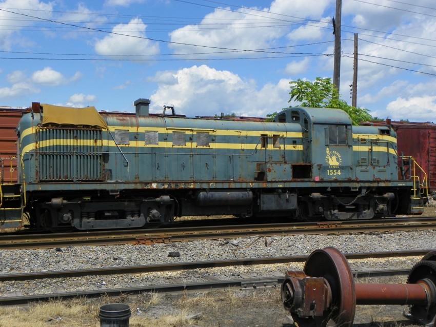Photo of Central Railroad of New Jersey 1554 in Scranton, PA.