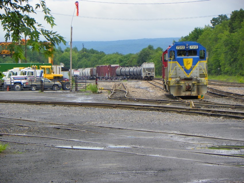 Photo of Canadian Pacific Yard in Taylor, PA.