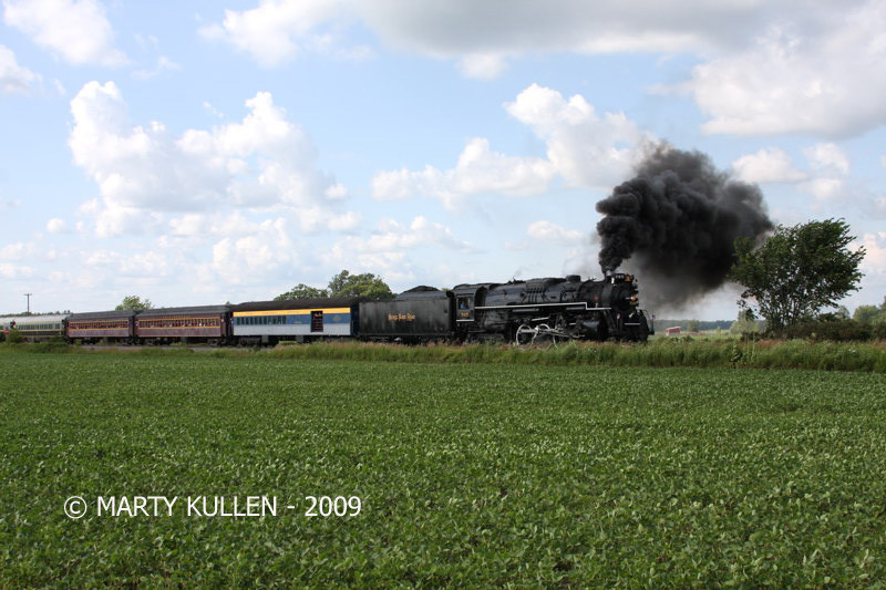 Photo of NKP 2-8-4 #765 at Smith Crossing - trainfestival2009