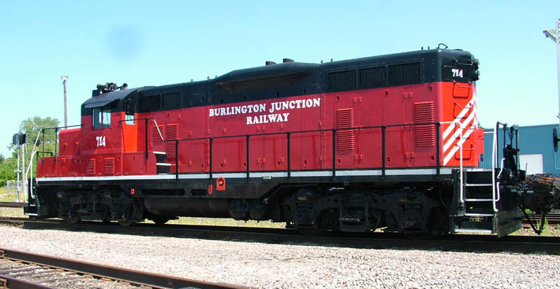 Photo of Burlington Jct Rwy #714 - GP7u