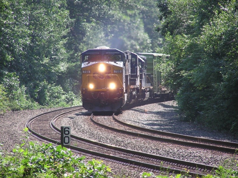 Photo of CSX at South Spencer, MA