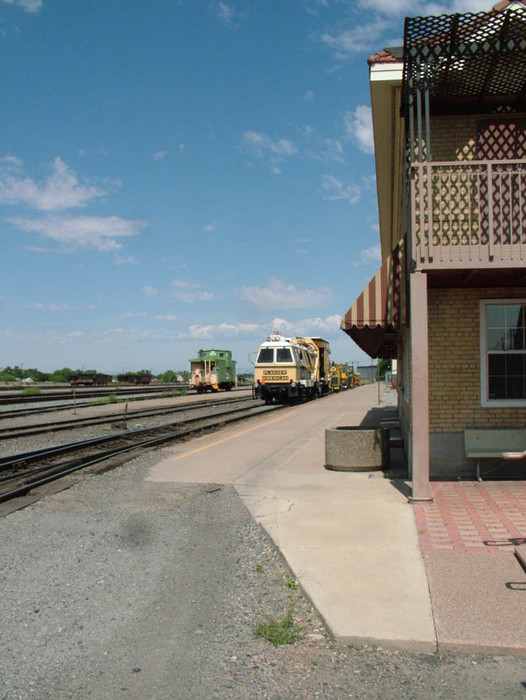 Photo of UP (on D&RGW Track) waits in Grand Jct, CO