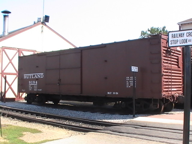 Photo of Rutland Railroad Boxcar