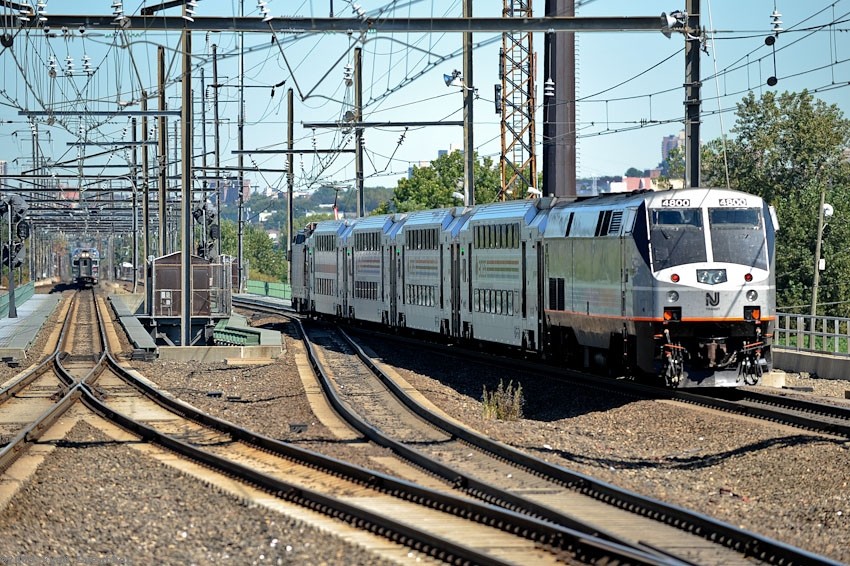Photo of ACES train at Secaucus NJ
