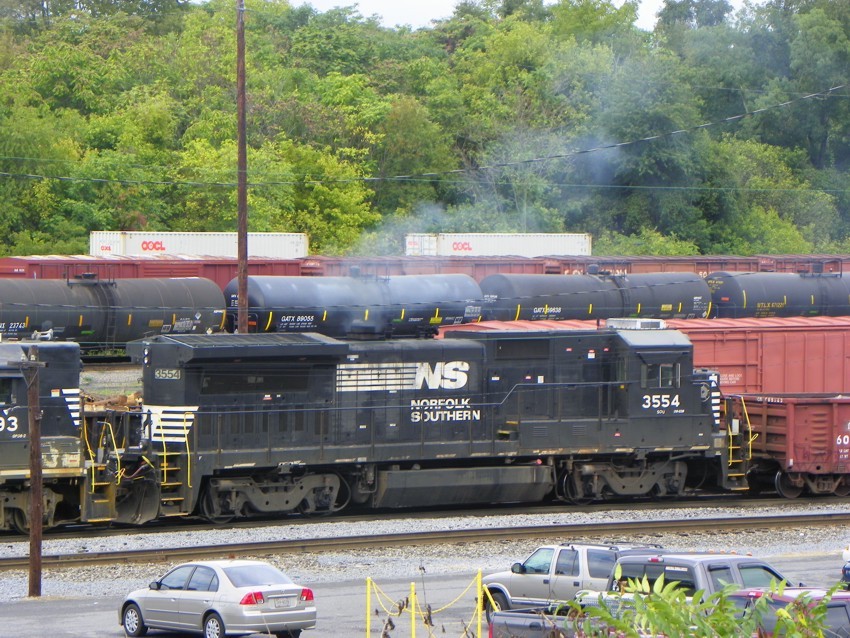 Photo of Norfolk Southern 3554 in Vardo, MD.
