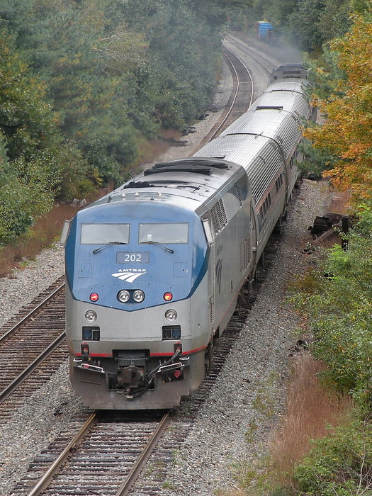 Photo of Amtrak 693 at Rockingham Jct.