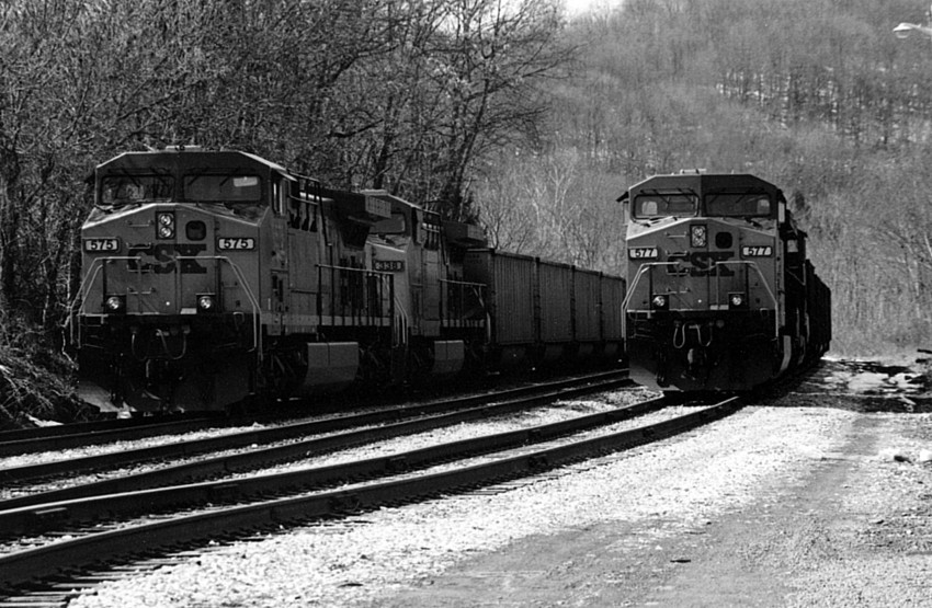 Photo of Coal trains waiting...