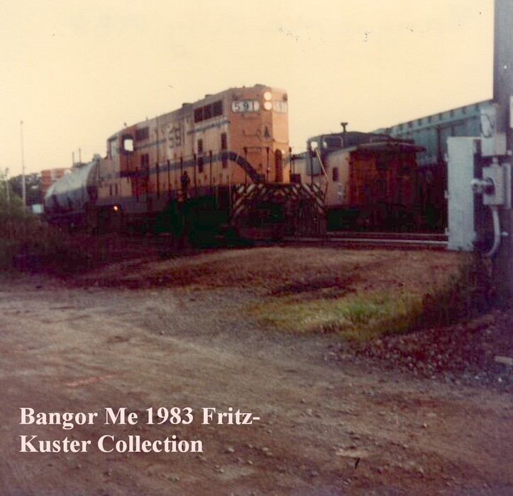 Photo of Bangor ME Yard 1983