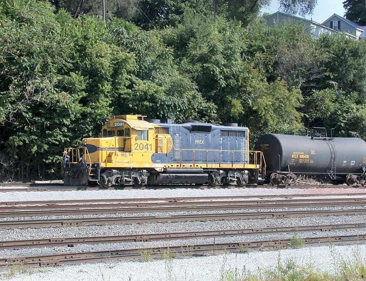 Photo of Pioneer Railcorp GP20 2041, Keokuk, Iowa, September 2009
