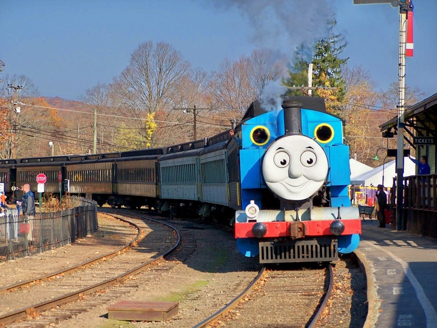 Photo of Steaming into Town