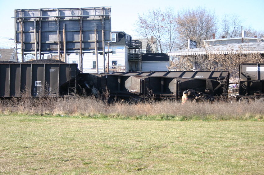 Photo of Bow Coal Train Derailment