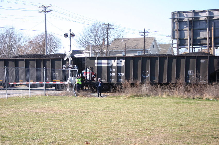 Photo of Bow Coal Train Derailment