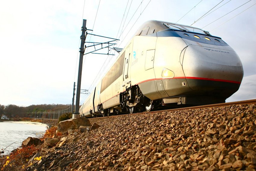 Photo of Acela Express in Connecticut