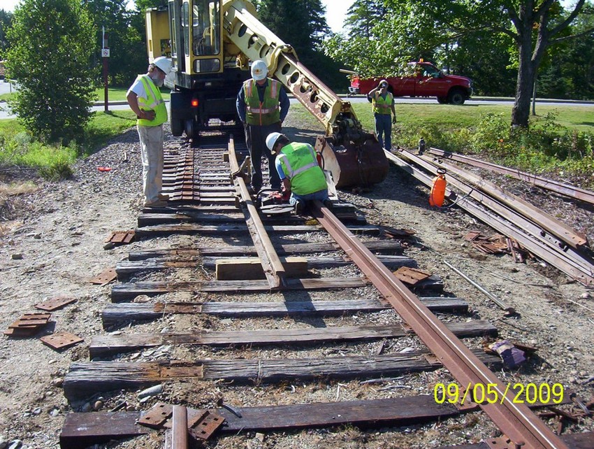 Photo of Rail replacing