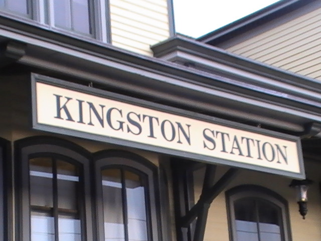 Photo of Kingston Station Sign