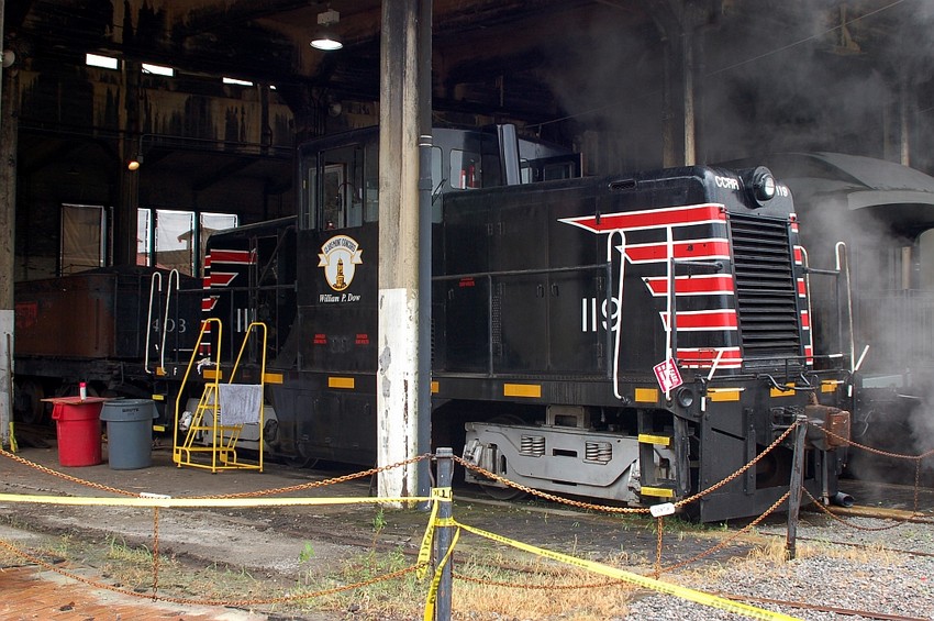 Photo of CCRR GE 44 Ton Diesel Locomotive No. 119