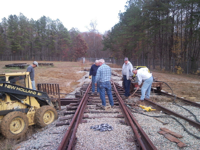 Photo of Hallsboro Yard Track Work