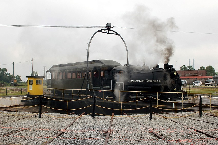 Photo of Savannah Central 0-4-0T Steam Locomotive No. 30