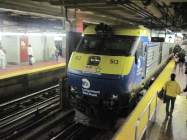 Photo of Montauk Line Train to Speonk @ New York Penn Station...Happy Thanksgiving