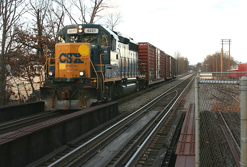 Photo of CSX Local B732 in Norwood, Ma