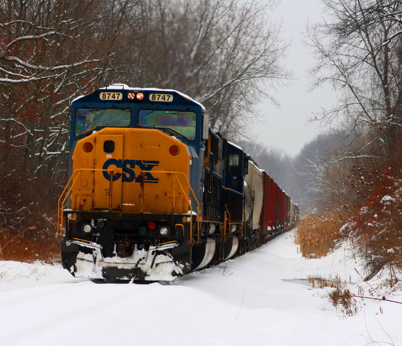 Photo of CSXT Y-122 takes a rest at Beaverdam Rd. Selkirk, NY