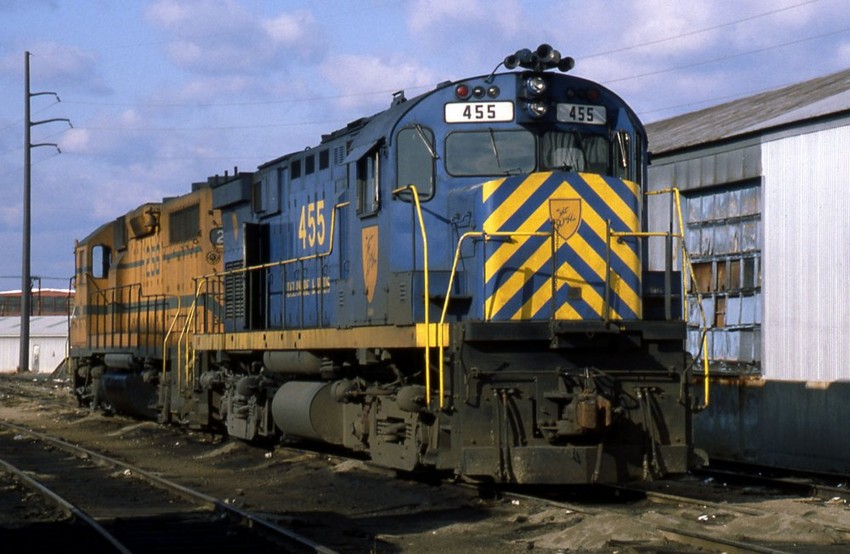 Photo of D&H C424 at Lawrence Ma