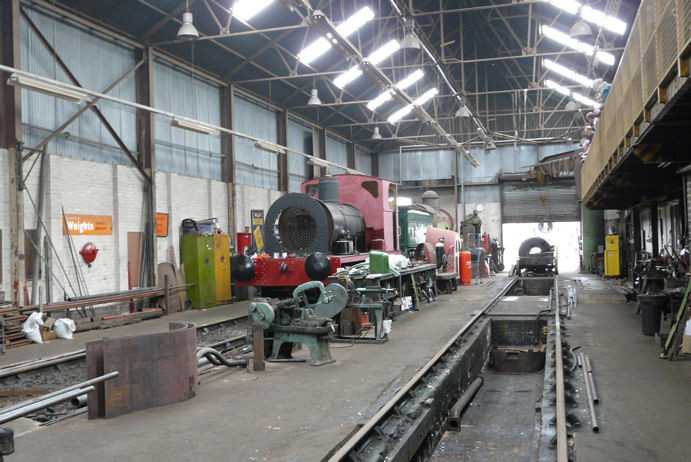 Photo of A view inside the workshop
