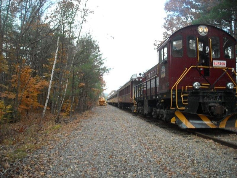 Photo of Ashland,NH Ray Burton Campaign Train, Winnipesaukee RR