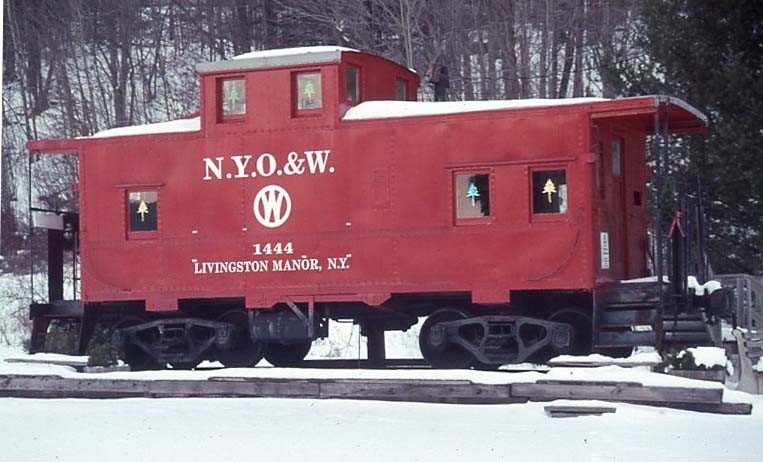Photo of NYO&W Caboose (not!)